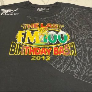 Mens The MayJah RayJah 2012 Tour Concert T-Shirt FM100 Size XL Hawaii Jawaiian ￼